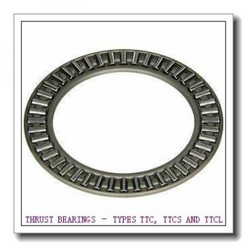 T163 THRUST BEARINGS – TYPES TTC, TTCS AND TTCL