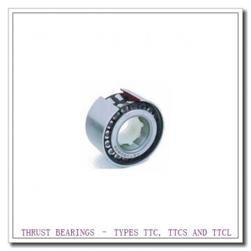 T163X THRUST BEARINGS – TYPES TTC, TTCS AND TTCL