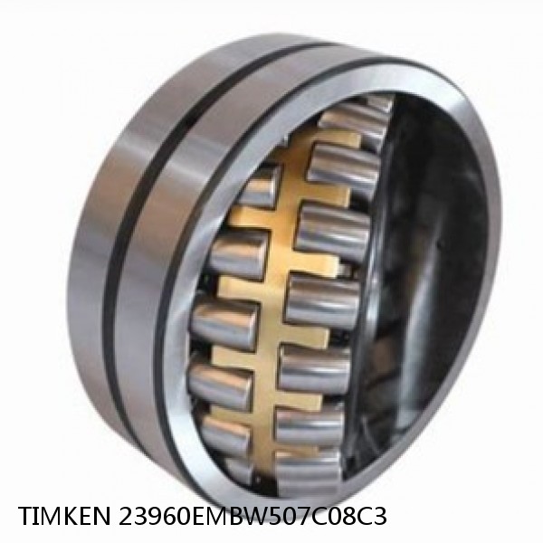 23960EMBW507C08C3 TIMKEN Spherical Roller Bearings Brass Cage