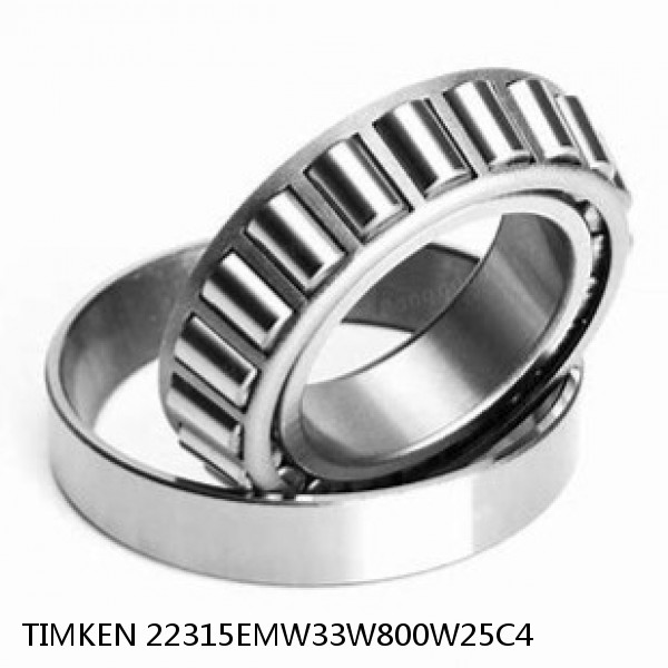 22315EMW33W800W25C4 TIMKEN Tapered Roller Bearings Tapered Single Metric