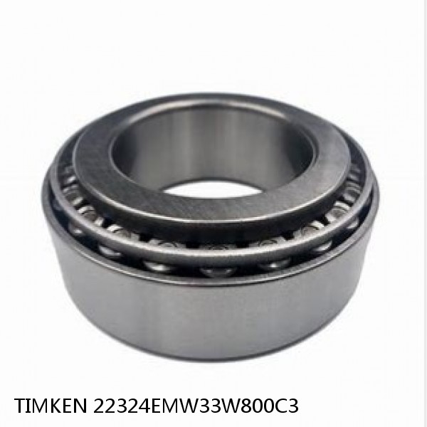 22324EMW33W800C3 TIMKEN Tapered Roller Bearings Tapered Single Metric