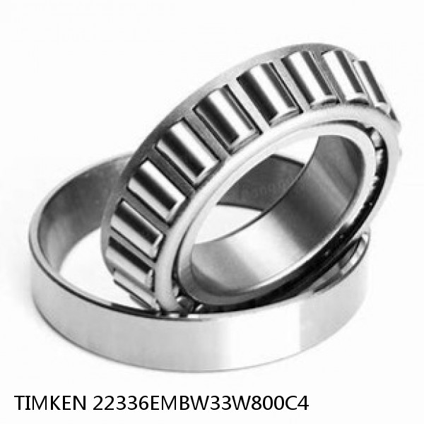 22336EMBW33W800C4 TIMKEN Tapered Roller Bearings Tapered Single Metric