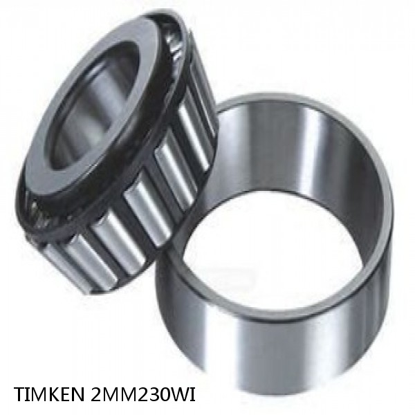 2MM230WI TIMKEN Tapered Roller Bearings Tapered Single Imperial