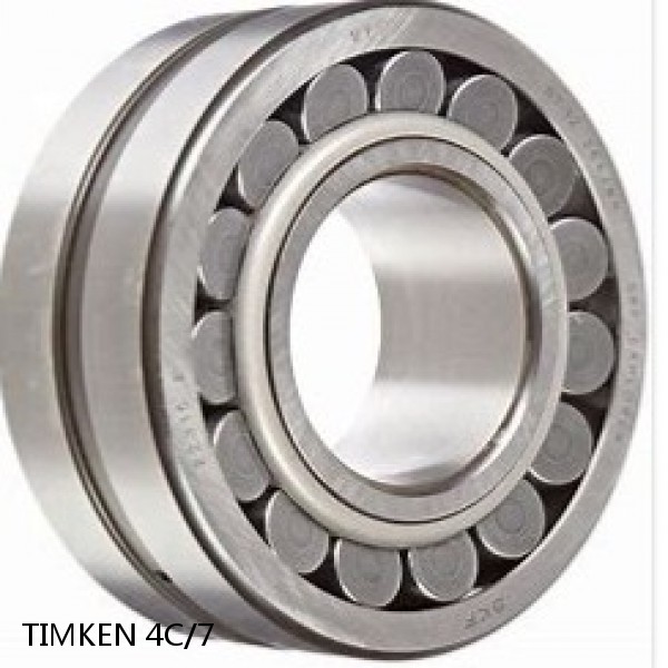 4C/7 TIMKEN Spherical Roller Bearings Steel Cage #1 small image