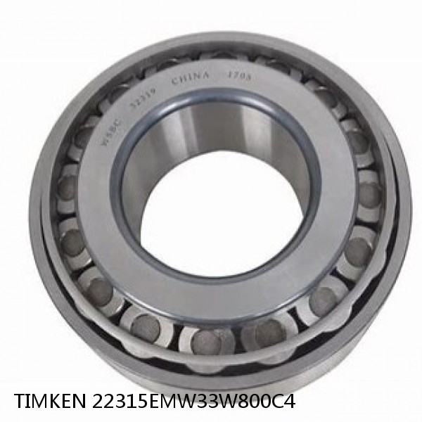 22315EMW33W800C4 TIMKEN Tapered Roller Bearings Tapered Single Metric #1 small image