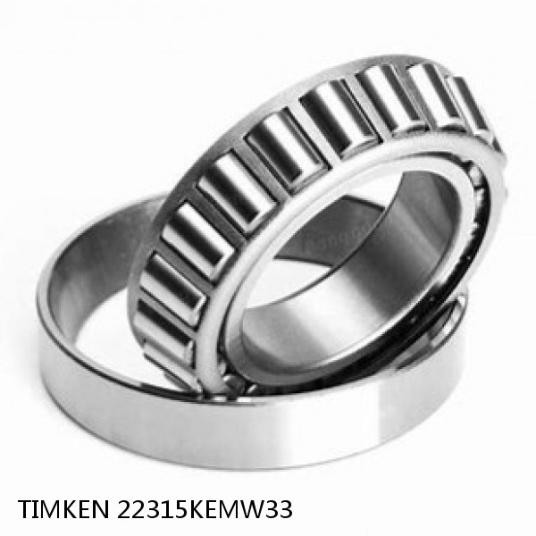 22315KEMW33 TIMKEN Tapered Roller Bearings Tapered Single Metric