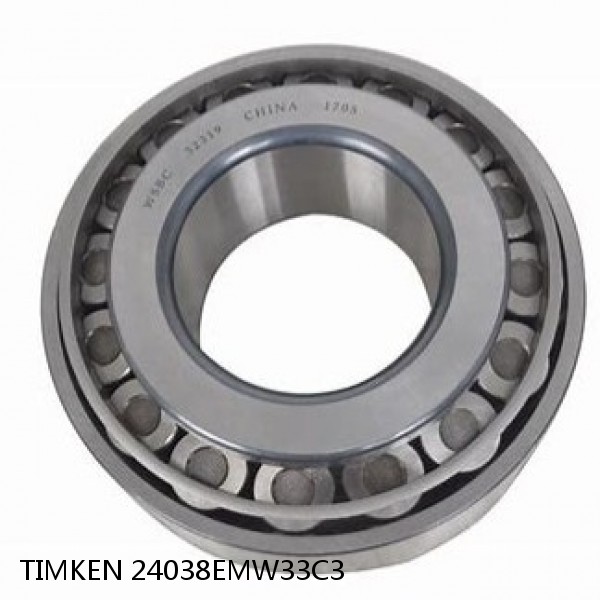 24038EMW33C3 TIMKEN Tapered Roller Bearings Tapered Single Metric #1 small image