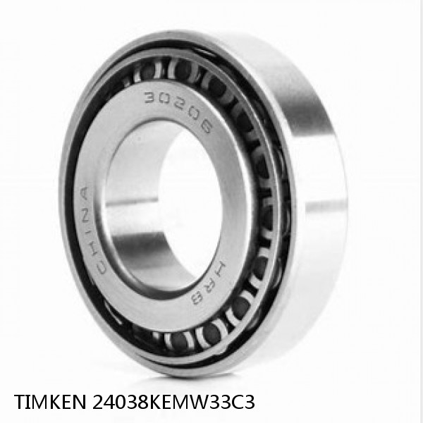 24038KEMW33C3 TIMKEN Tapered Roller Bearings Tapered Single Metric #1 small image