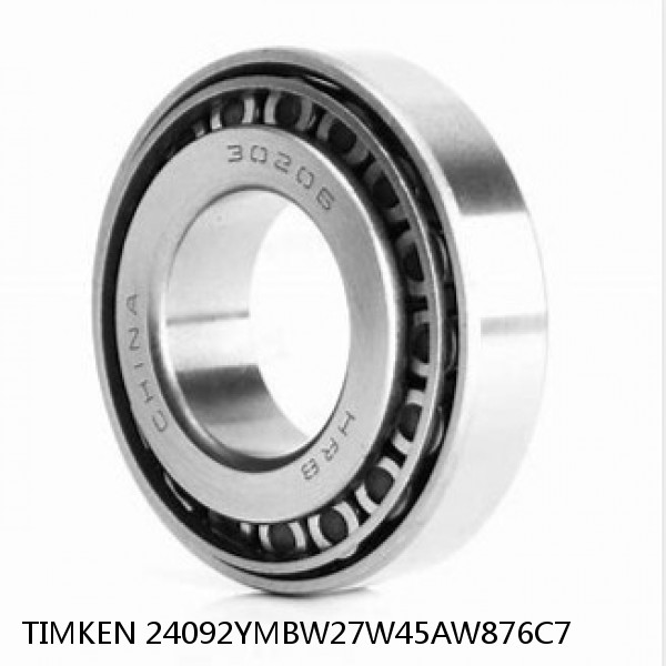 24092YMBW27W45AW876C7 TIMKEN Tapered Roller Bearings Tapered Single Metric #1 small image