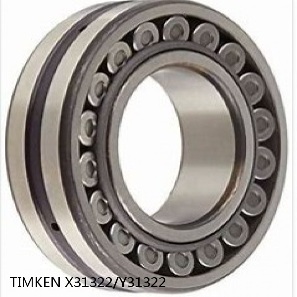 X31322/Y31322 TIMKEN Spherical Roller Bearings Steel Cage #1 image