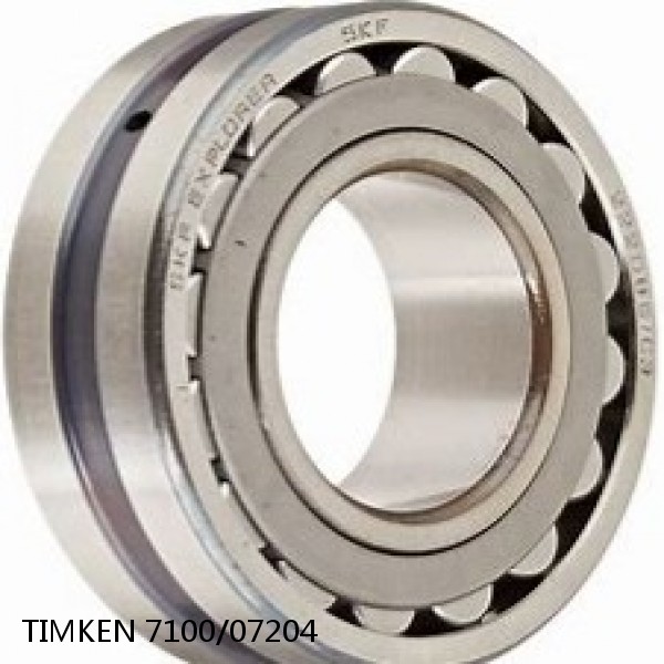 7100/07204 TIMKEN Spherical Roller Bearings Steel Cage #1 image