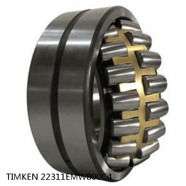 22311EMW800C4 TIMKEN Spherical Roller Bearings Brass Cage #1 image