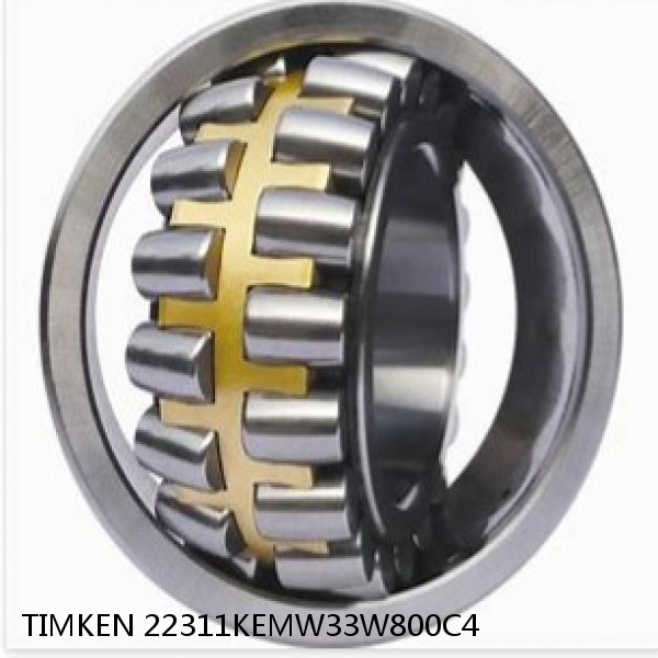 22311KEMW33W800C4 TIMKEN Spherical Roller Bearings Brass Cage #1 image